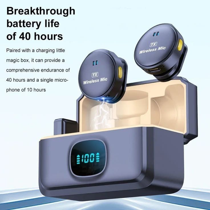 Q8 magnetic wireless mic