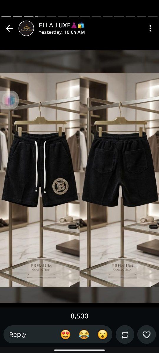 Luxury male short