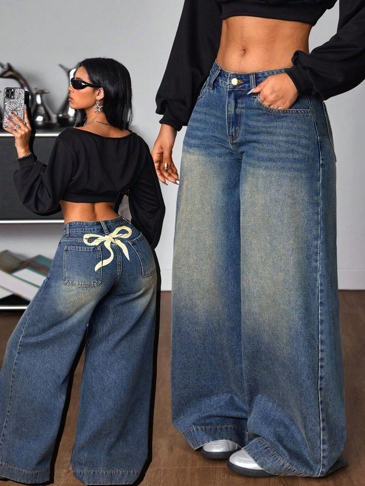 Female stock jeans
