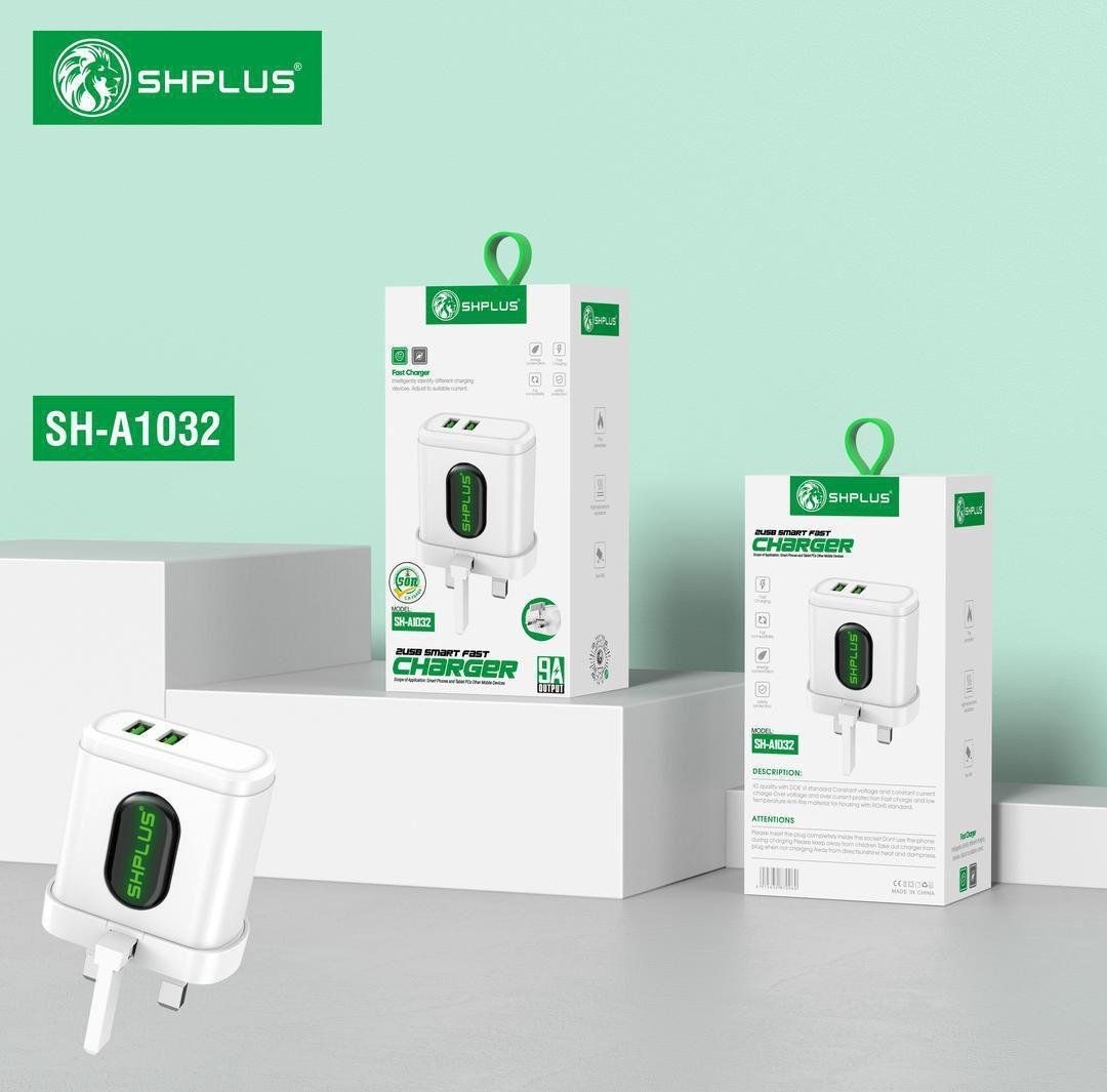 SHPLUS 48W smart USB 9A SUPER FAST CHARGER
