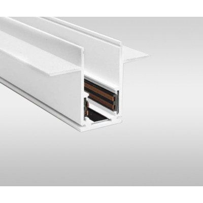 RECESSED MAGNETIC TRACK RAIL-3M-WHITE