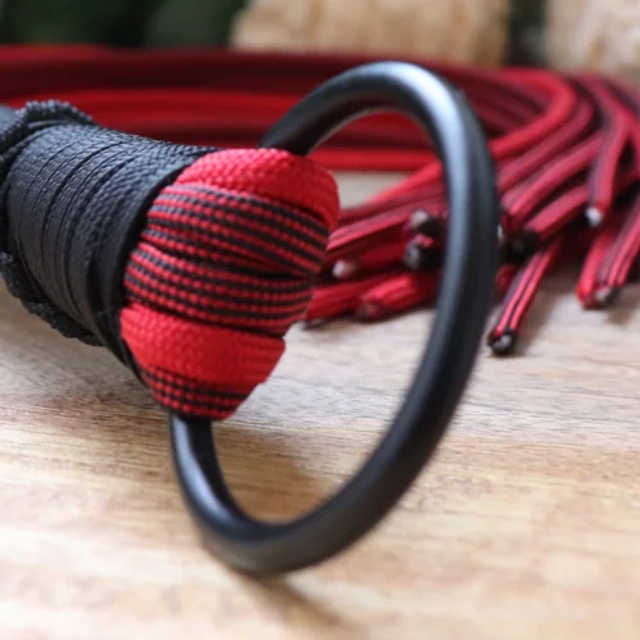 Black & Red - products.floggers.ring.ring-dark-steel-mat