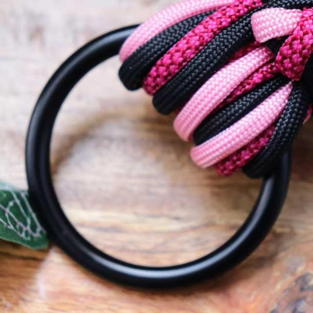 Is it Barbie's Flogger - products.floggers.ring.ring-dark-steel-mat