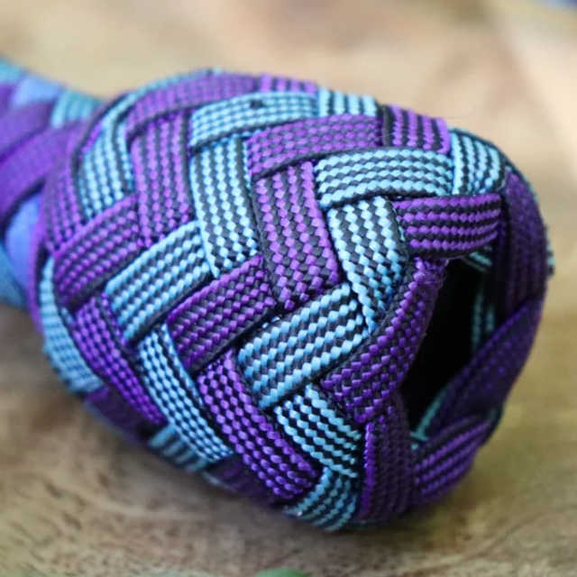Purple - Select the knob knot