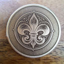 handle Eon's - Fleur de Lys (Laiton)