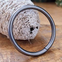 handle Anneau Argenté Sombre Mat