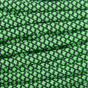 Paracord Neon Green & Black (Diamonds)