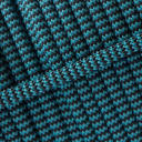 Paracord Neon Turquoise & Black (Shockwave)