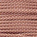 Paracord Pastel Pink & Hazelnut (Diamonds)