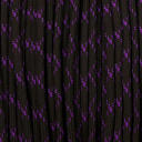 Paracord Black & Acid Purple (Tracer X)