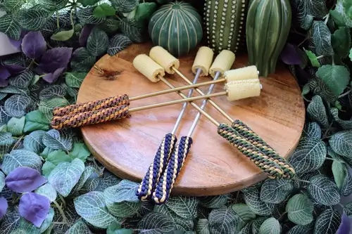 Our handcrafted torches for fire massage