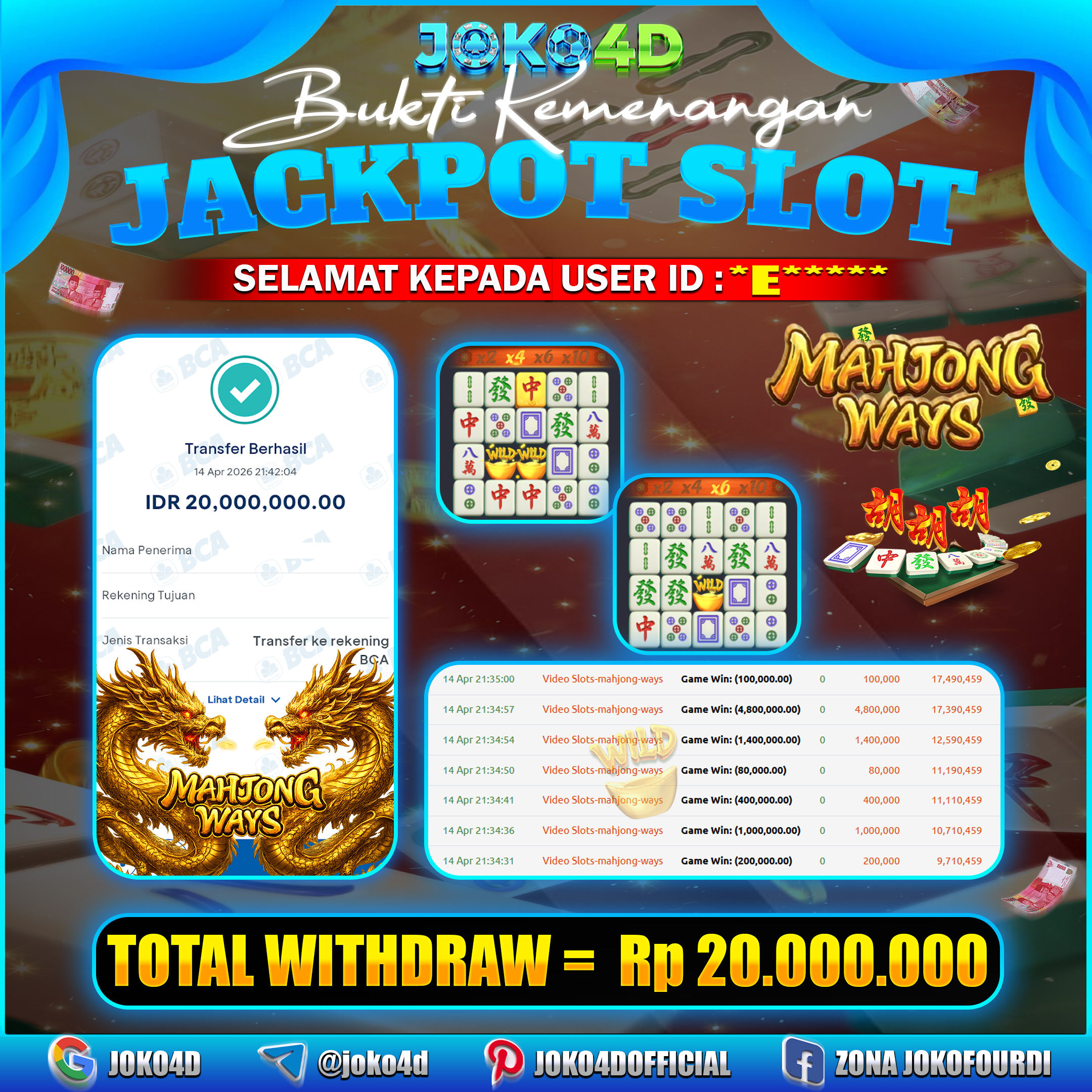 BUKTI KEMENANGAN 2026 DI GAMES STARLIGHT PRINCESS 1000