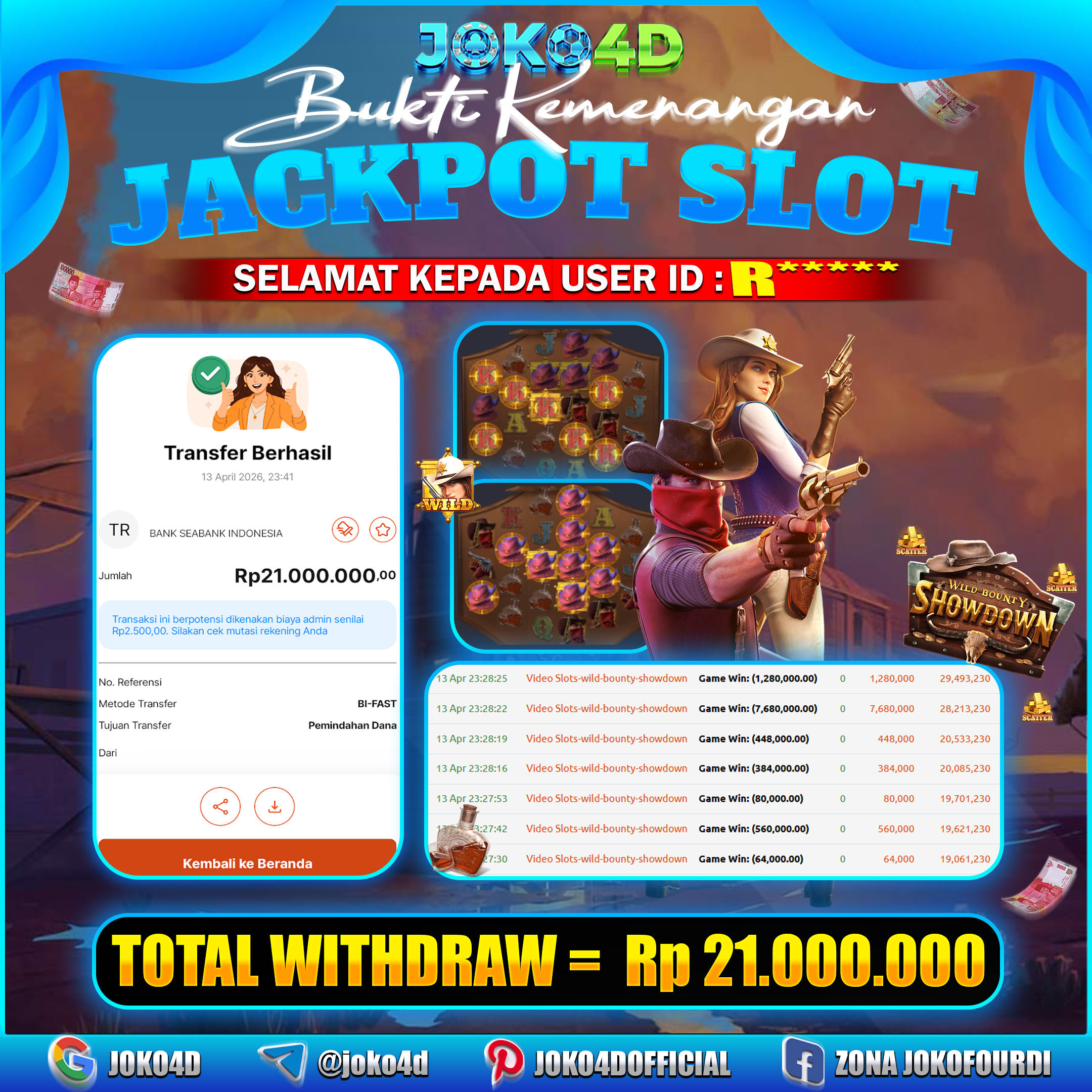 BUKTI KEMENANGAN 2026 DI GAMES WILD BOUNTY SHOWDOWN