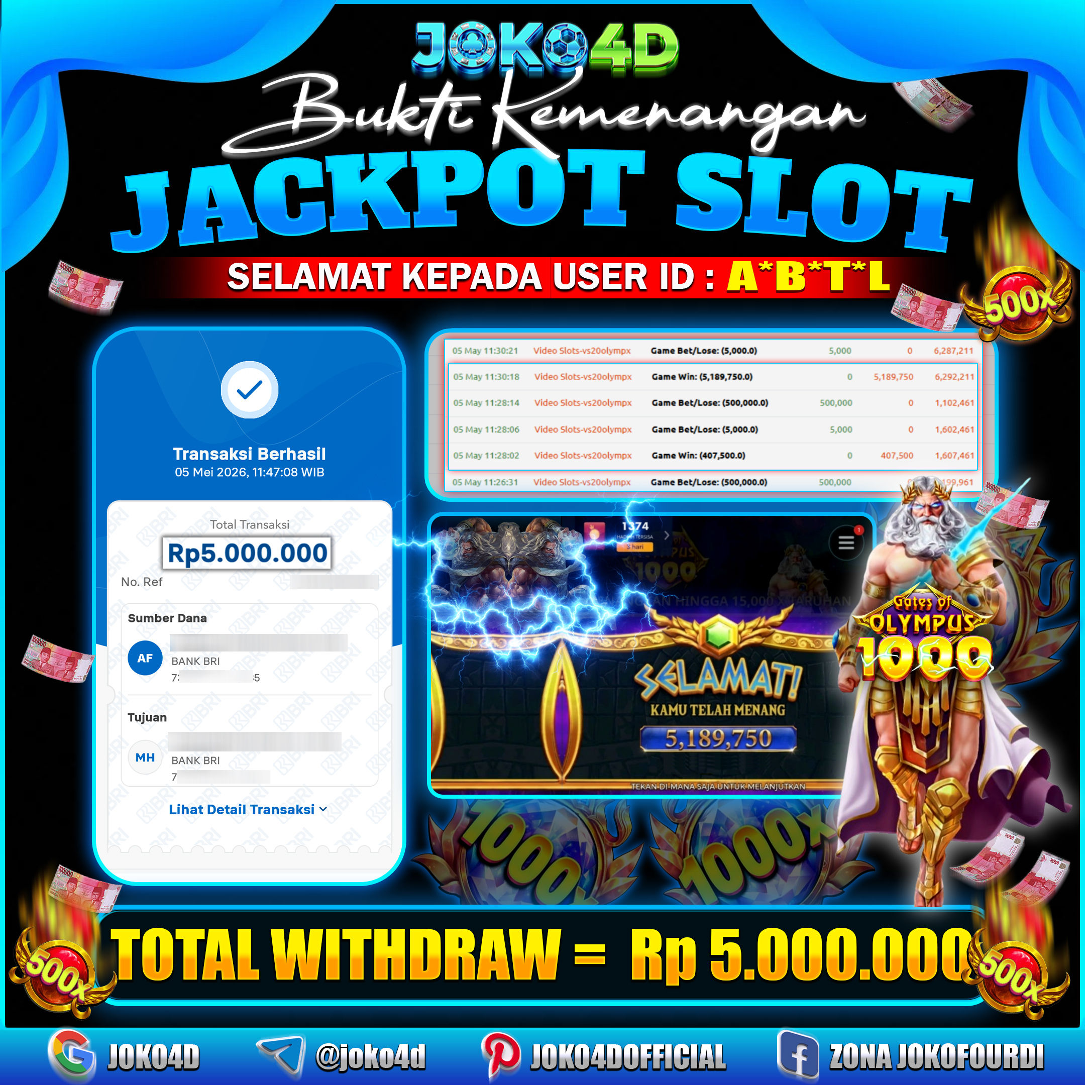 BUKTI KEMENANGAN 2026 DI GAMES WILD BOUNTY SHOWDOWN