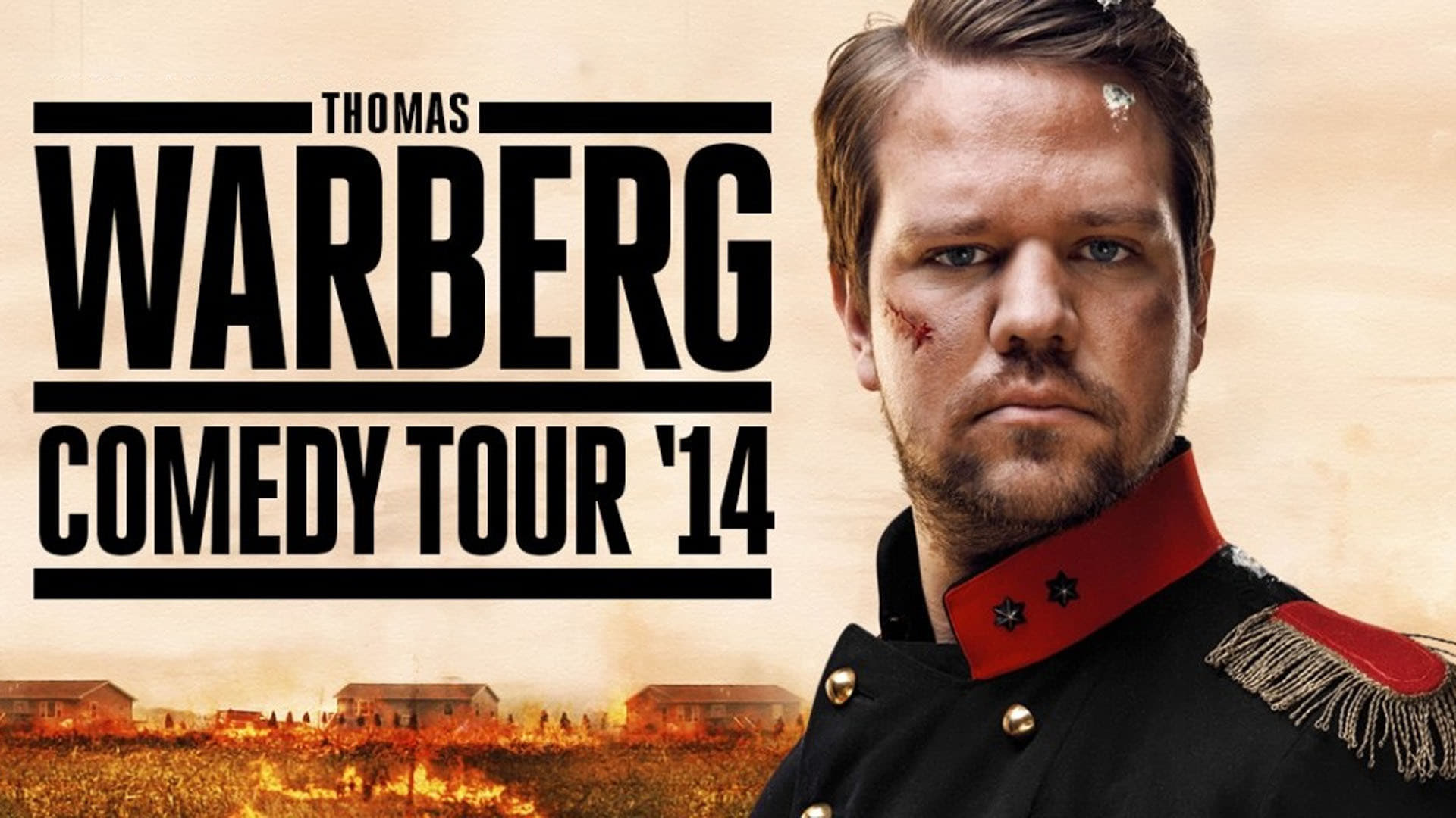 Thomas Warberg comedy tour '14