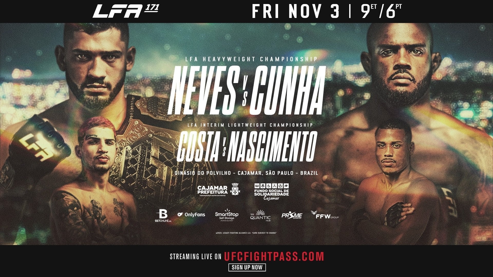 LFA 171: Neves vs. Cunha