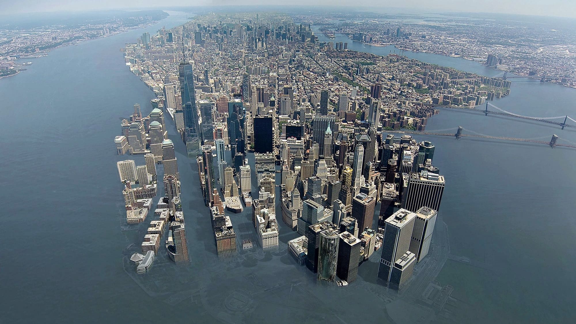 Megalopolis facing sea level rise