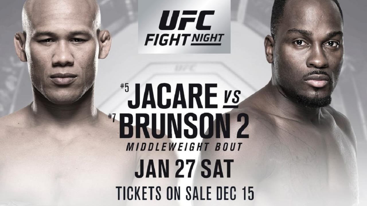 UFC on Fox 27: Jacaré vs. Brunson 2