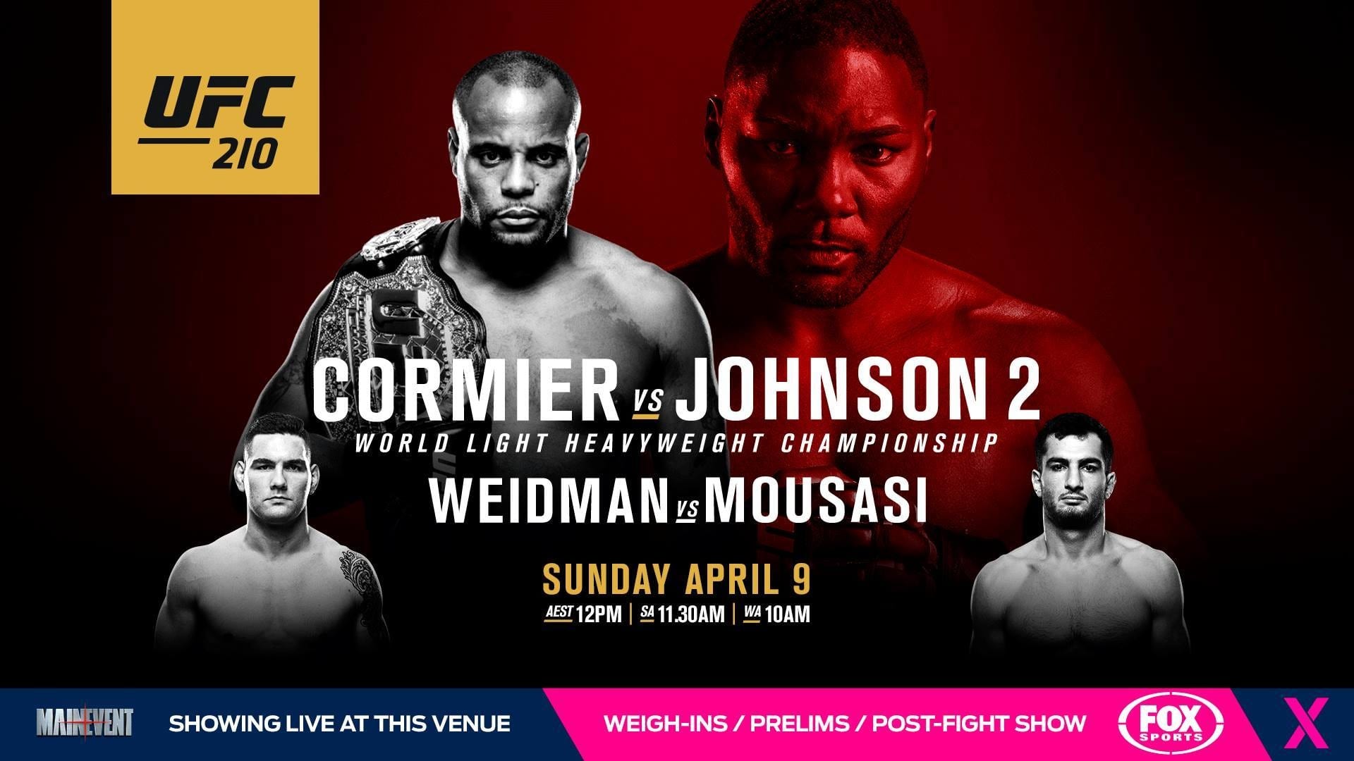 UFC 210: Cormier vs. Johnson 2