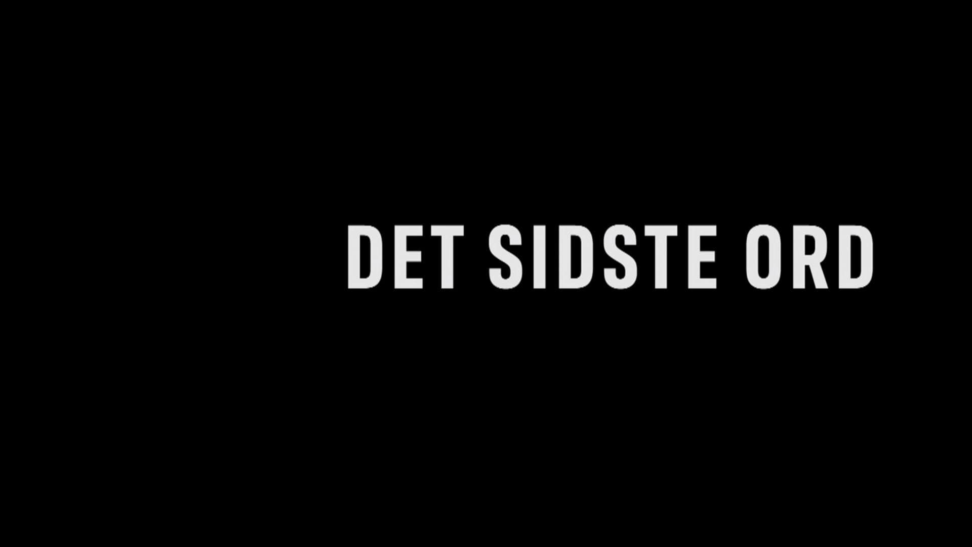 Det sidste ord