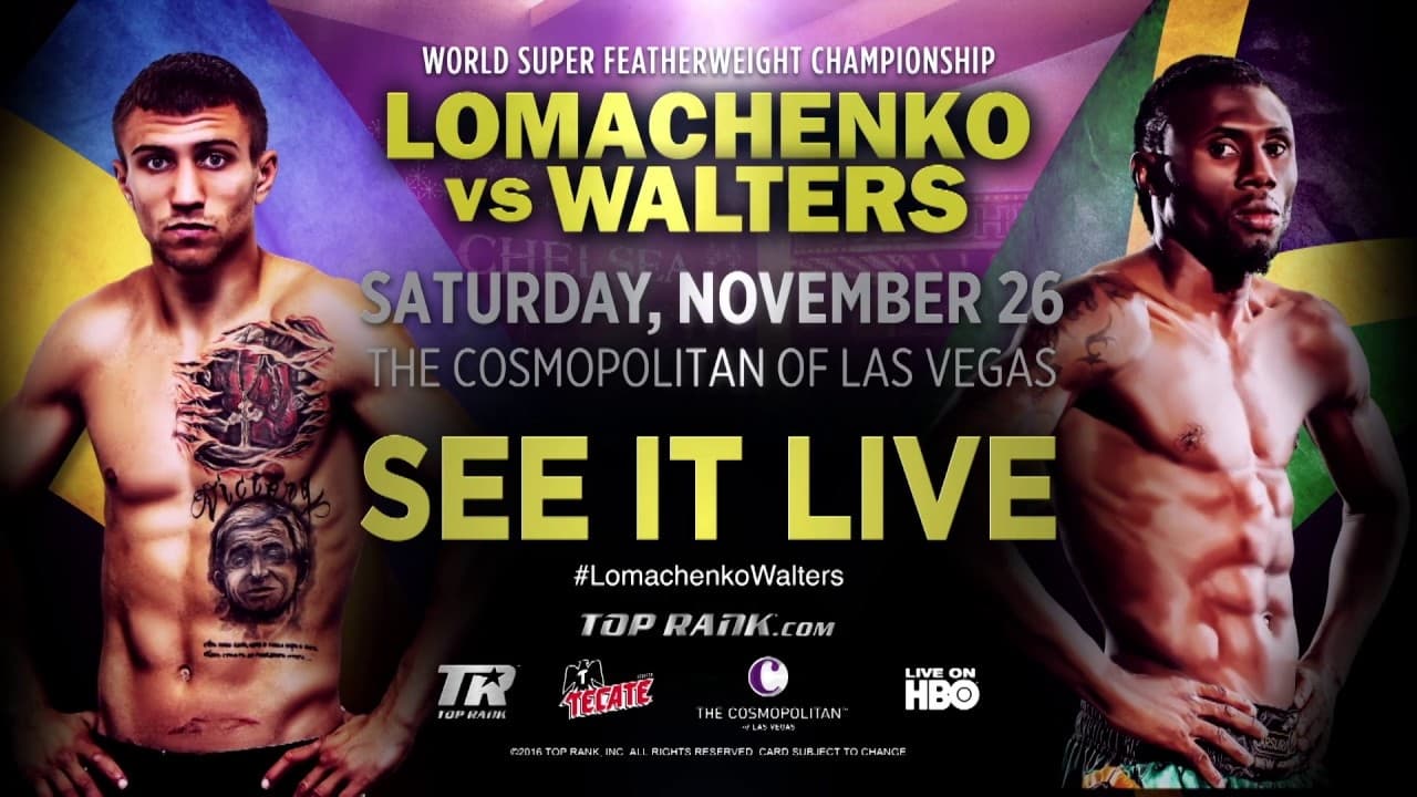 Vasyl Lomachenko vs. Nicholas Walters