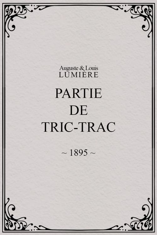 Partie de tric-trac