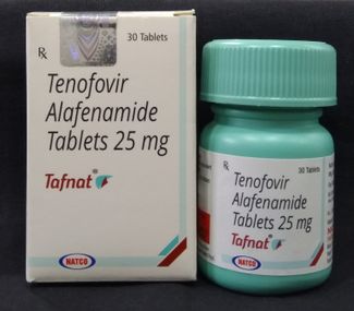 Tenofovir alafenamide-tafnat