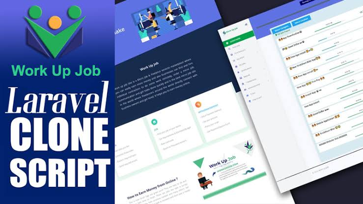 WorkUpJob Clone Laravel PHP Script Latest Premium GPL Nulled Free Download