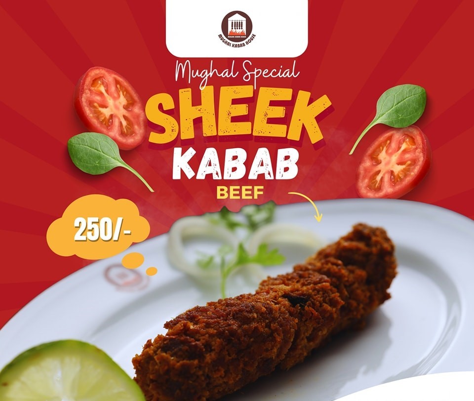 MUGHAL SPECIAL SHEEK KABAB (BEEF)