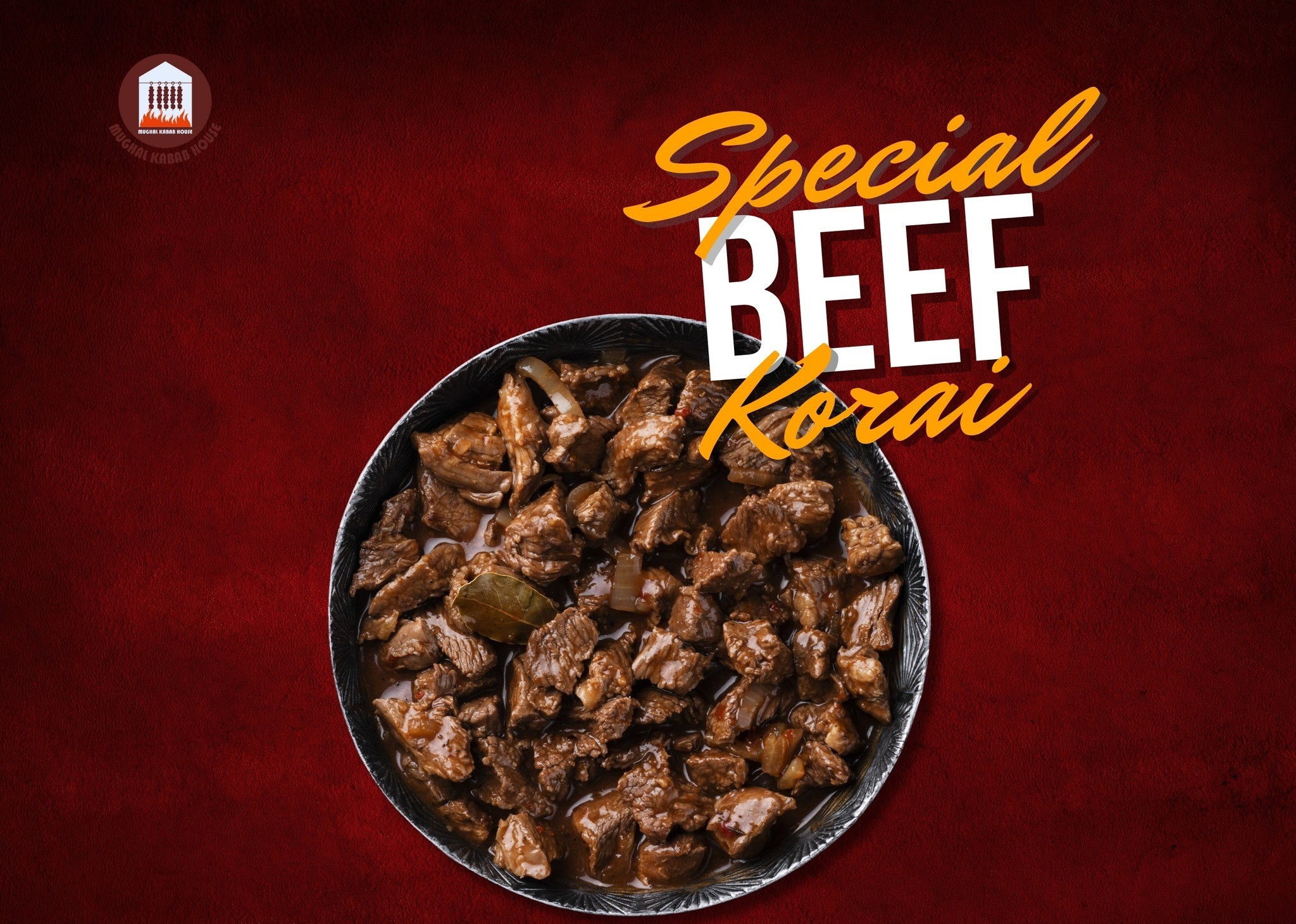 MUGHAL BEEF KORAI (HALF)