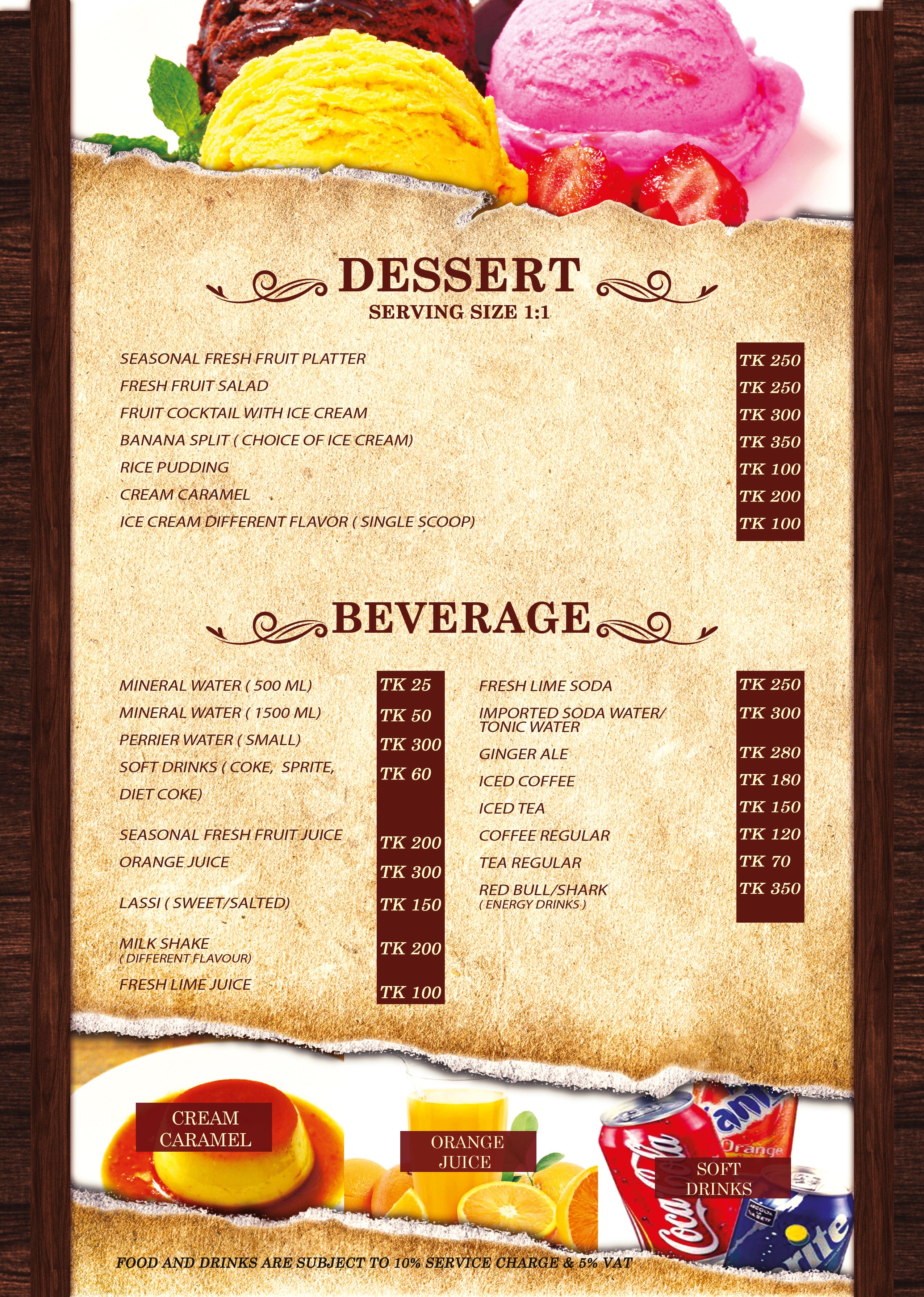 Menu 8