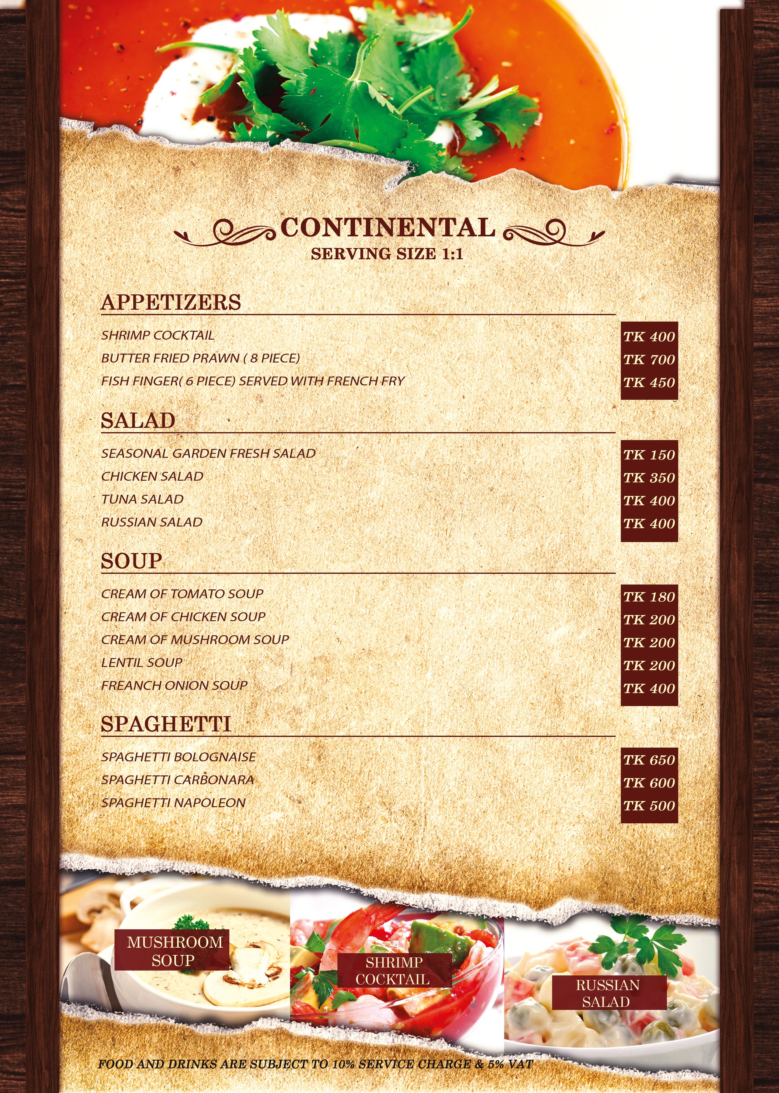 Menu 6