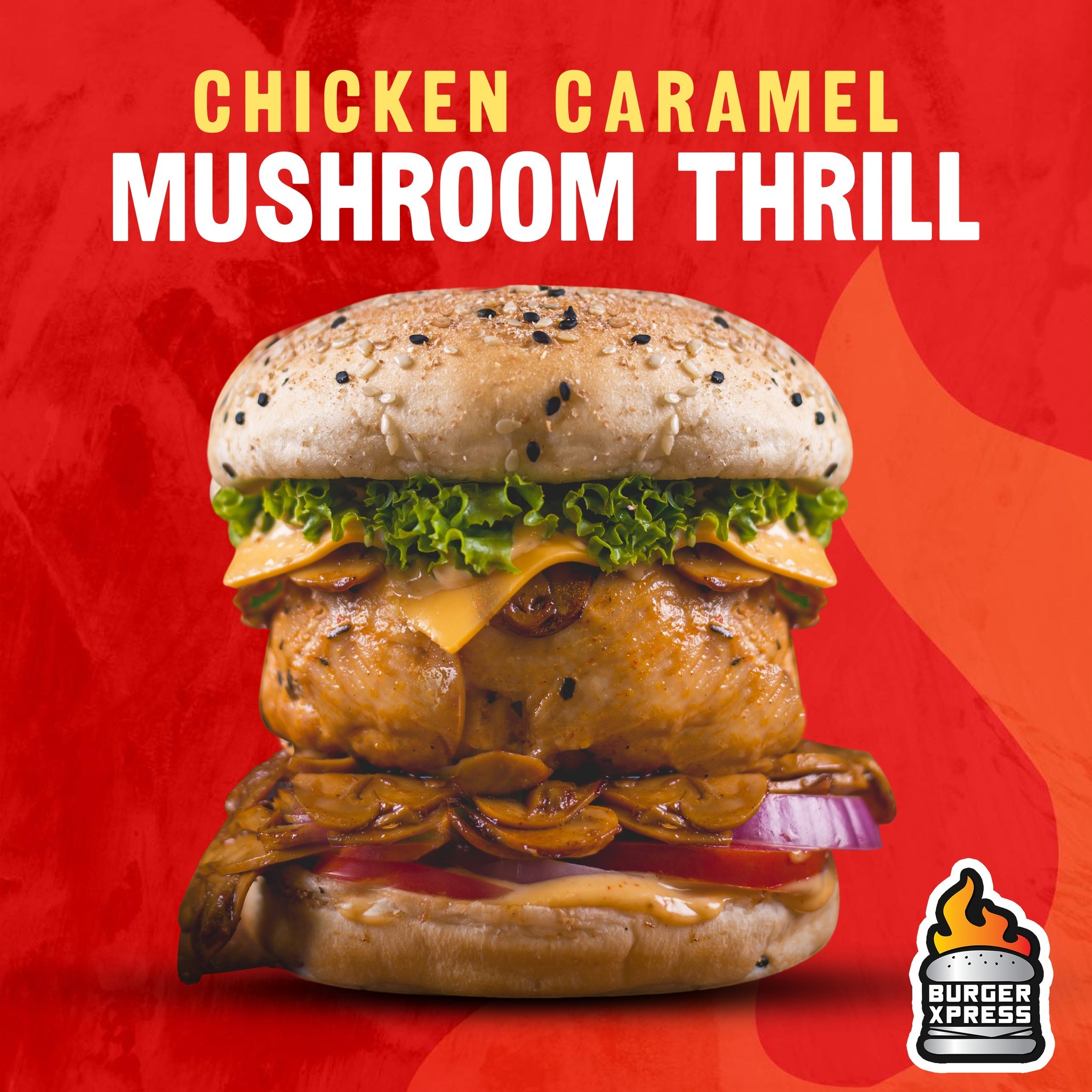 CHICKEN CARAMEL MUSHROOM THRILL