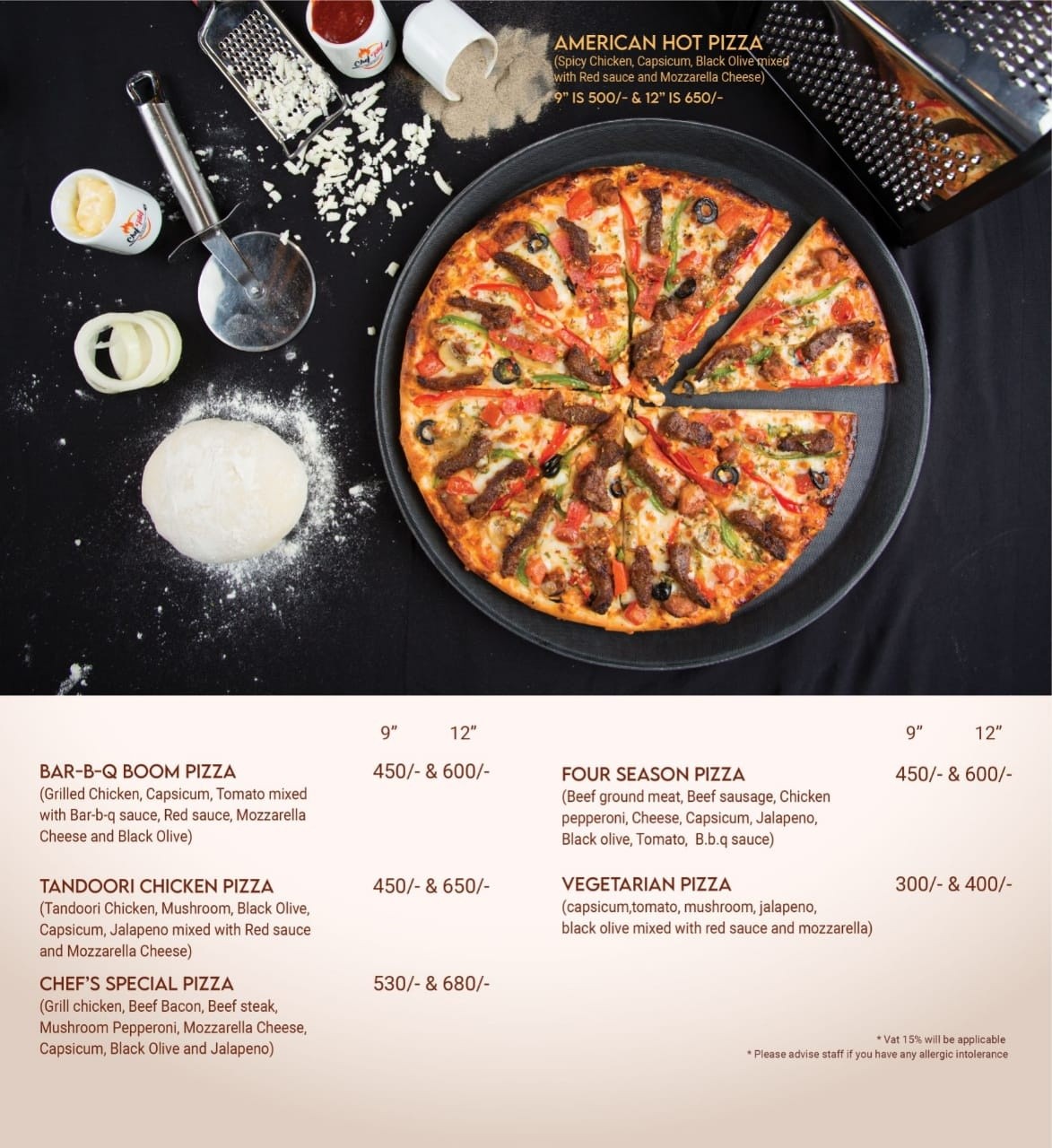 BAR-B-Q BOOM PIZZA - (9’’ - 12’’)