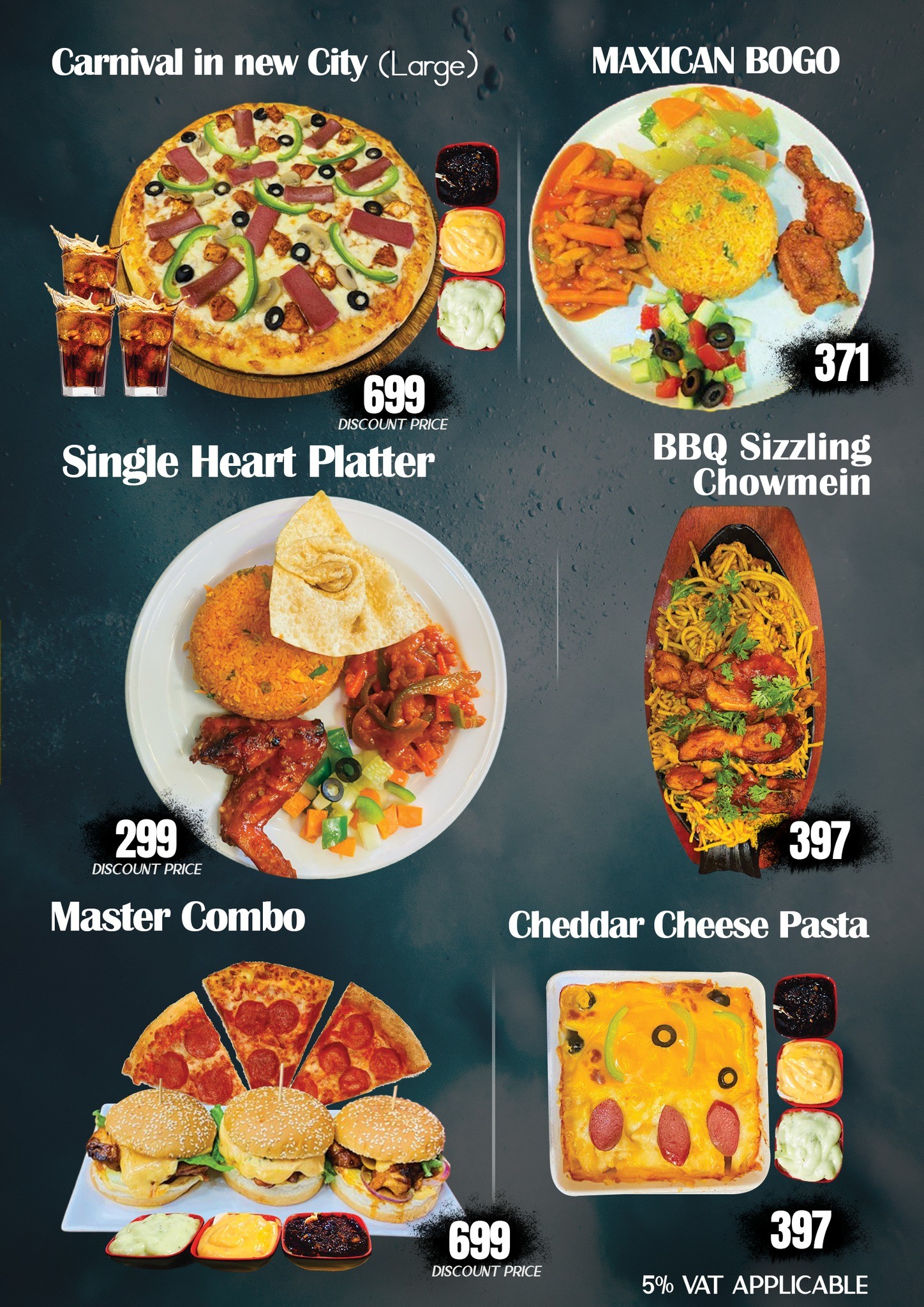 Platter menu