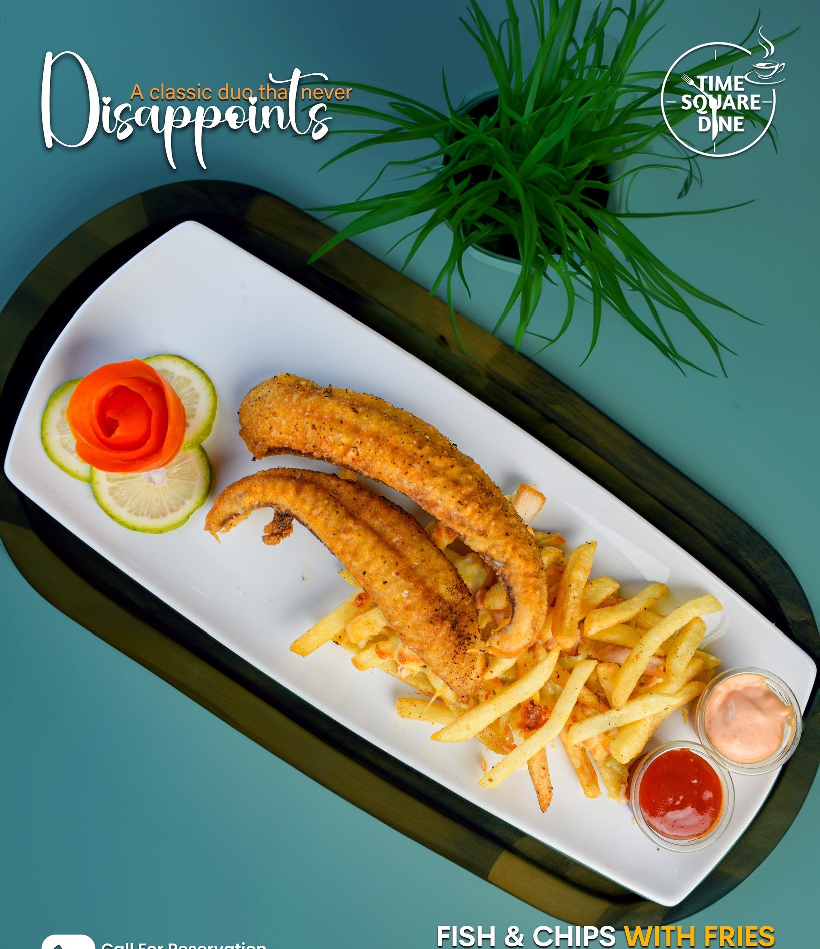 Fish & Chips with Fries