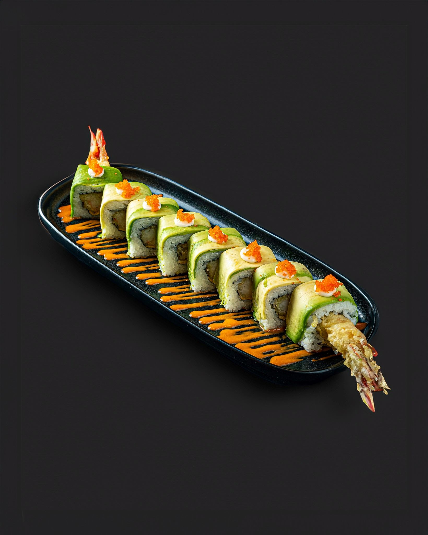 Fried Prawn Maki 8 pcs