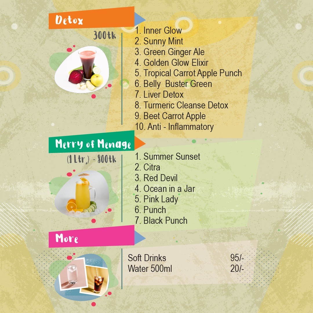 Drinks Menu