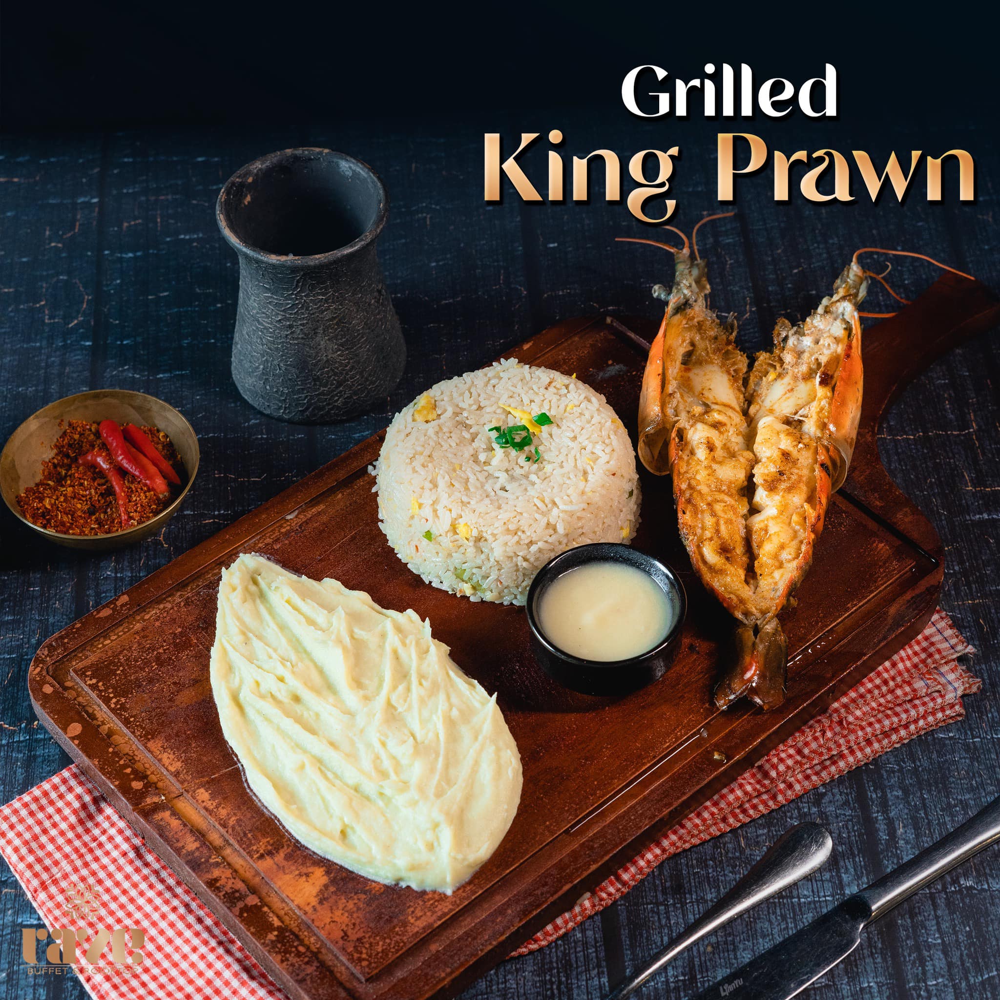 Grilled King Prawn