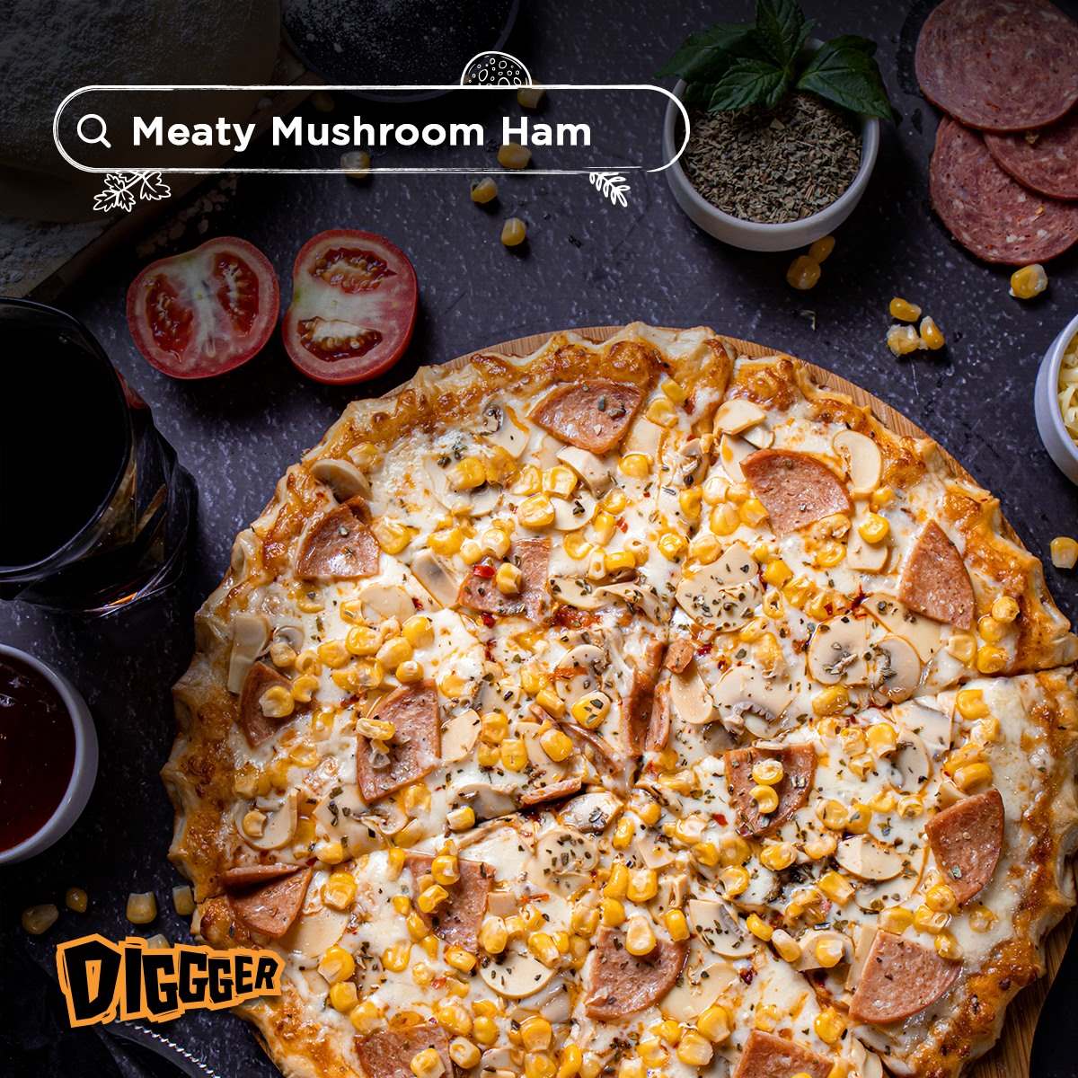 MEATY MUSHROOM HAM