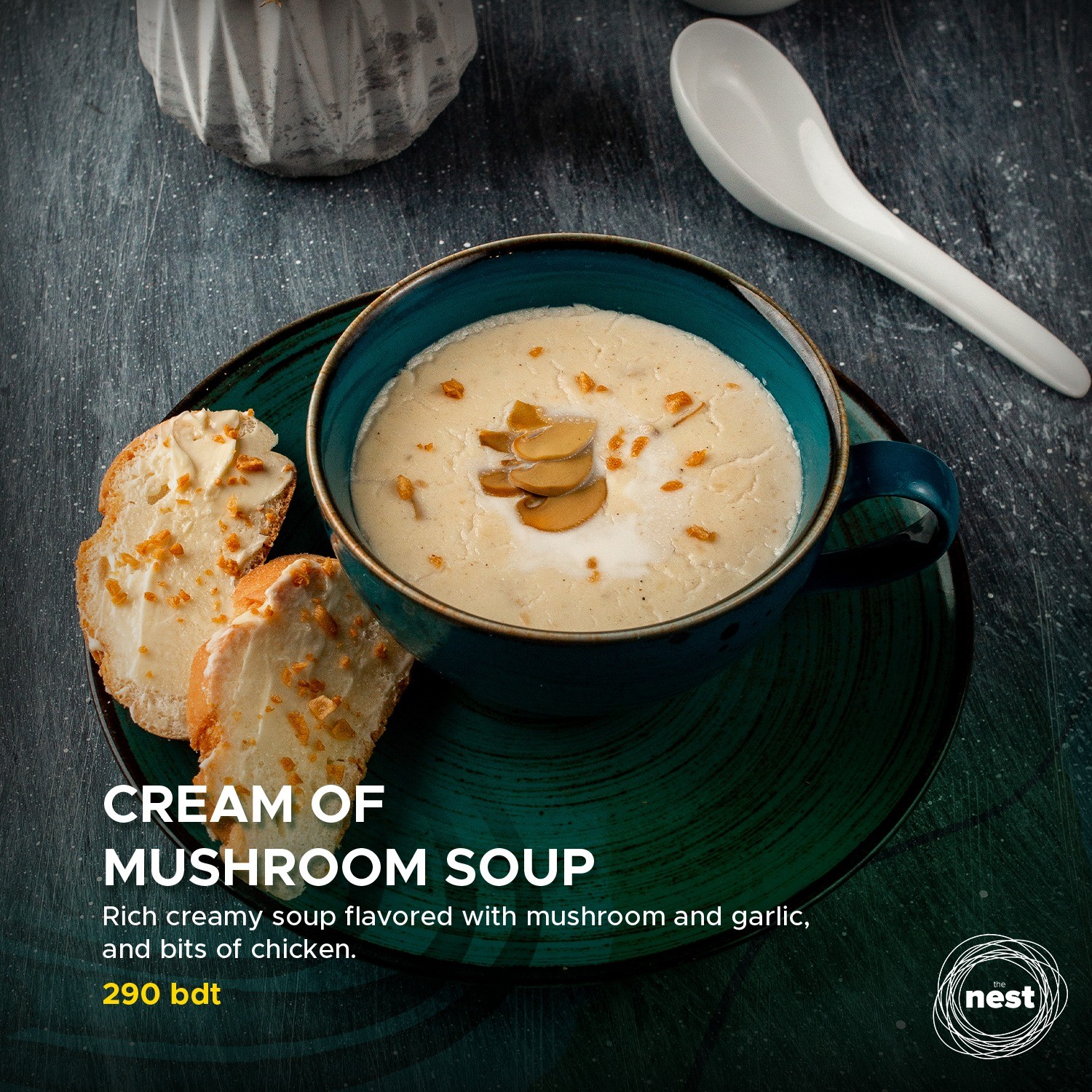 CREAM OF MUSHROOM SOUP