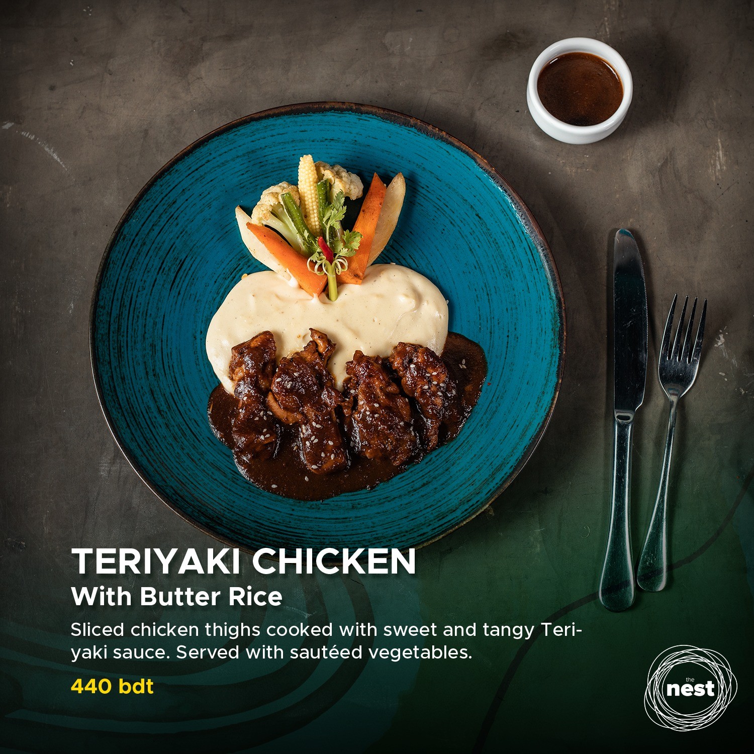 TERIYAKI CHICKEN With Butter Rice
