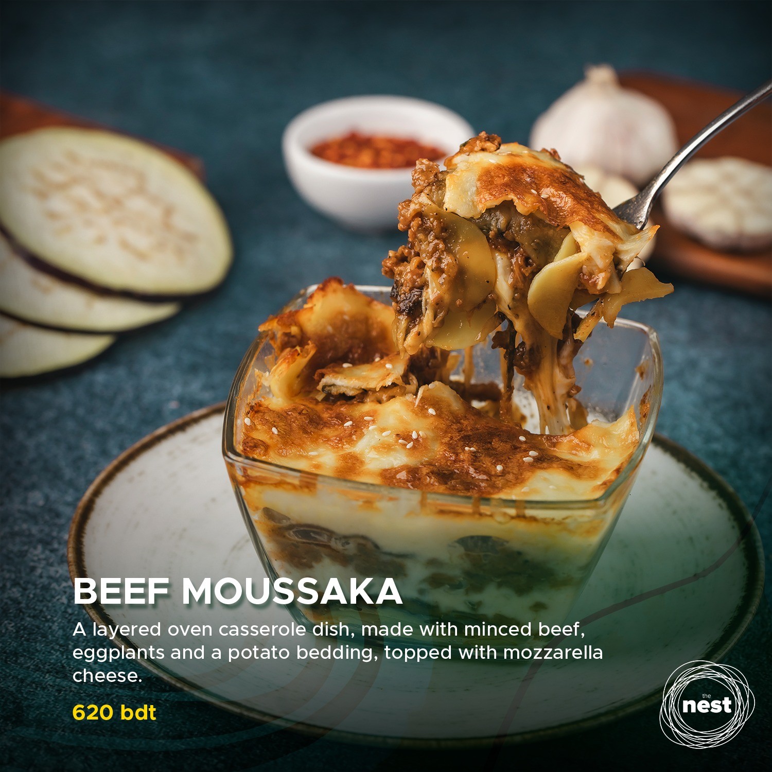 BEEF MOUSSAKA