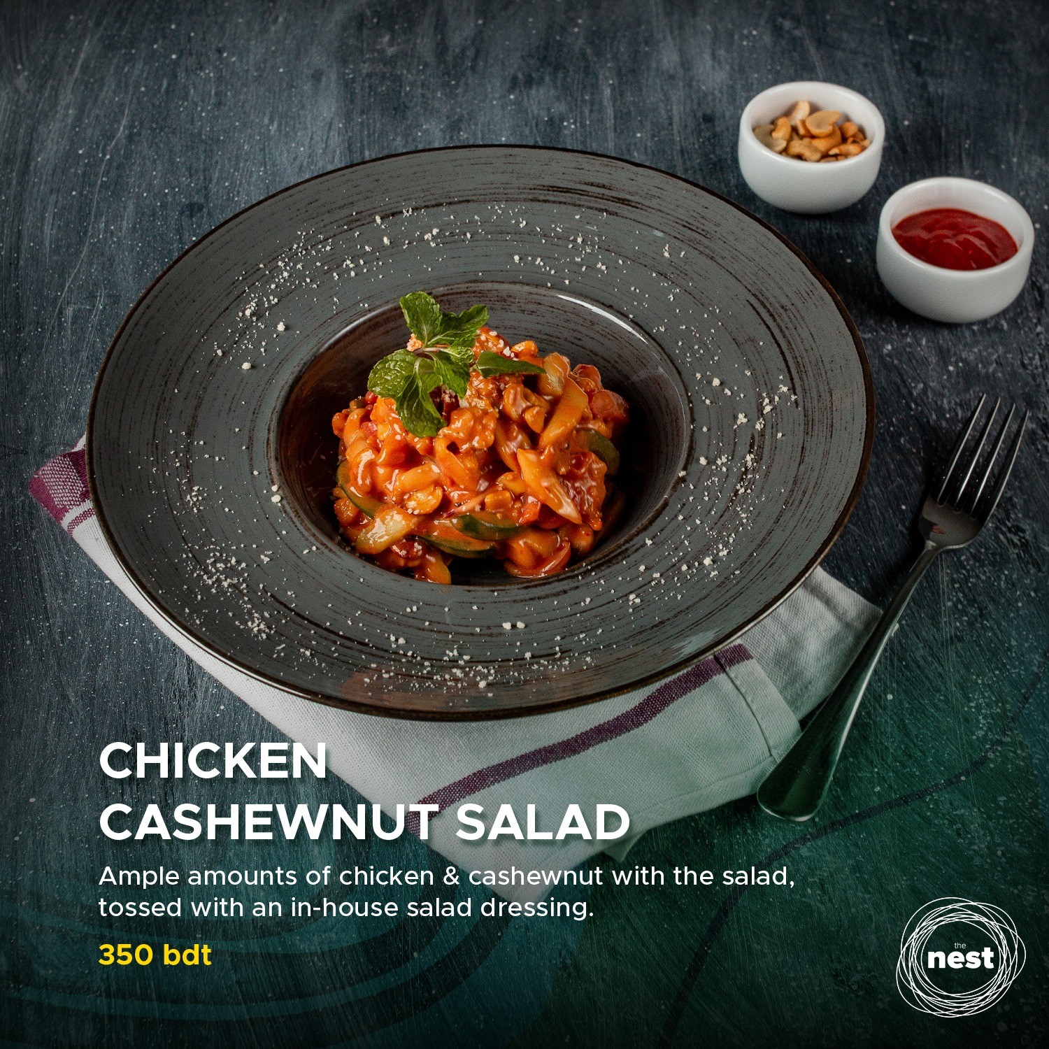 CHICKEN CASHEWNUT SALAD 
