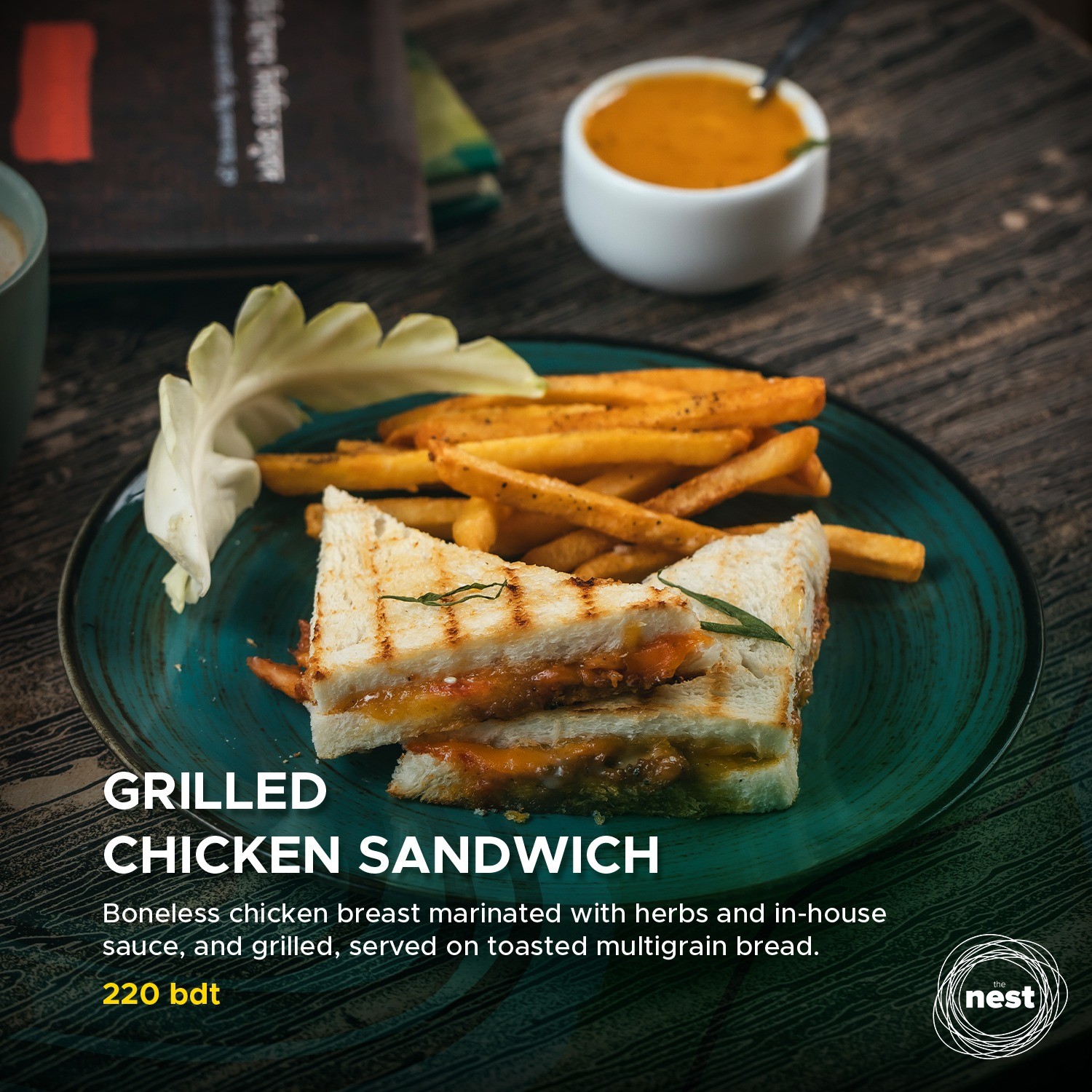 GRILLED CHICKEN SANDWICH