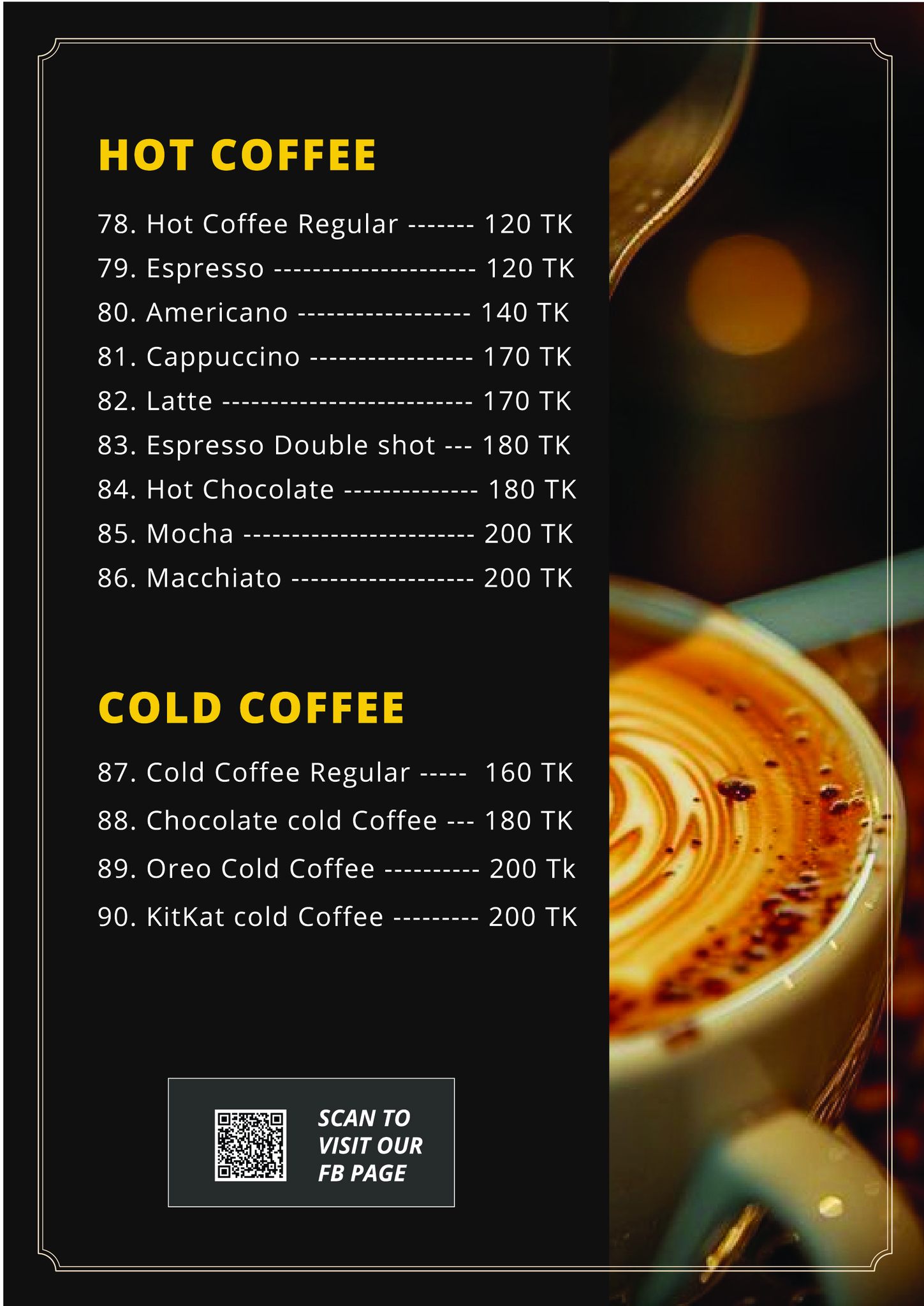 Menu 8