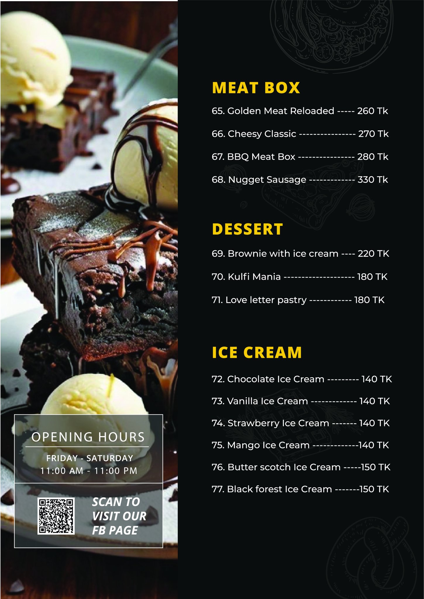 Menu 7