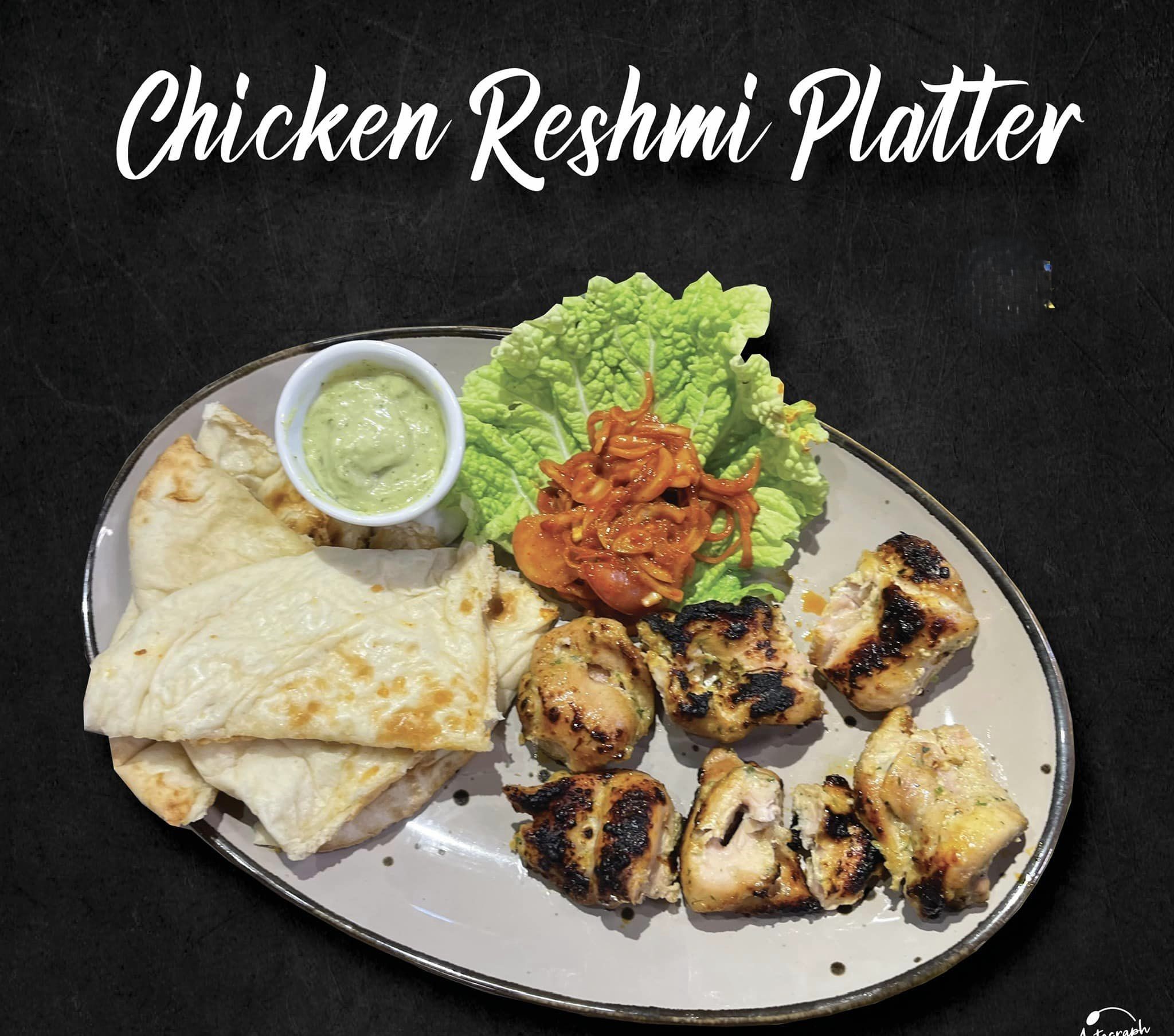 Chicken Reshmi Platter 