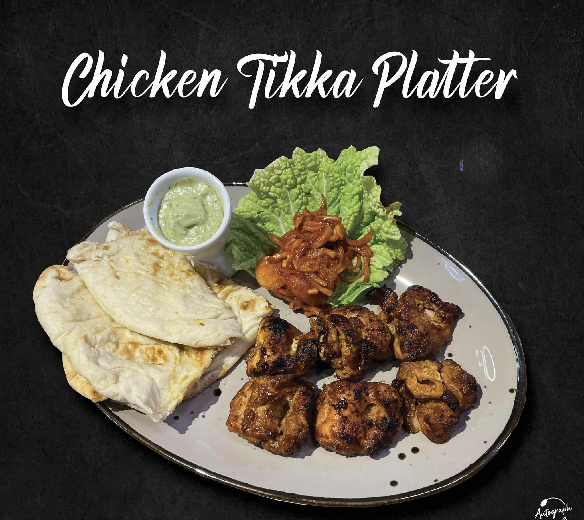 Chicken Tikka Platter