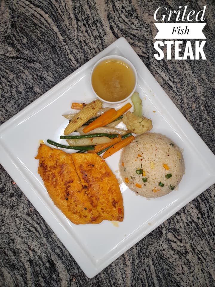 Grilled Fish Steak